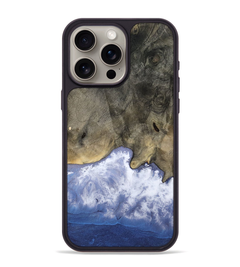 iPhone 15 Pro Max Wood Phone Case - Lyric (Coastal, 809647)