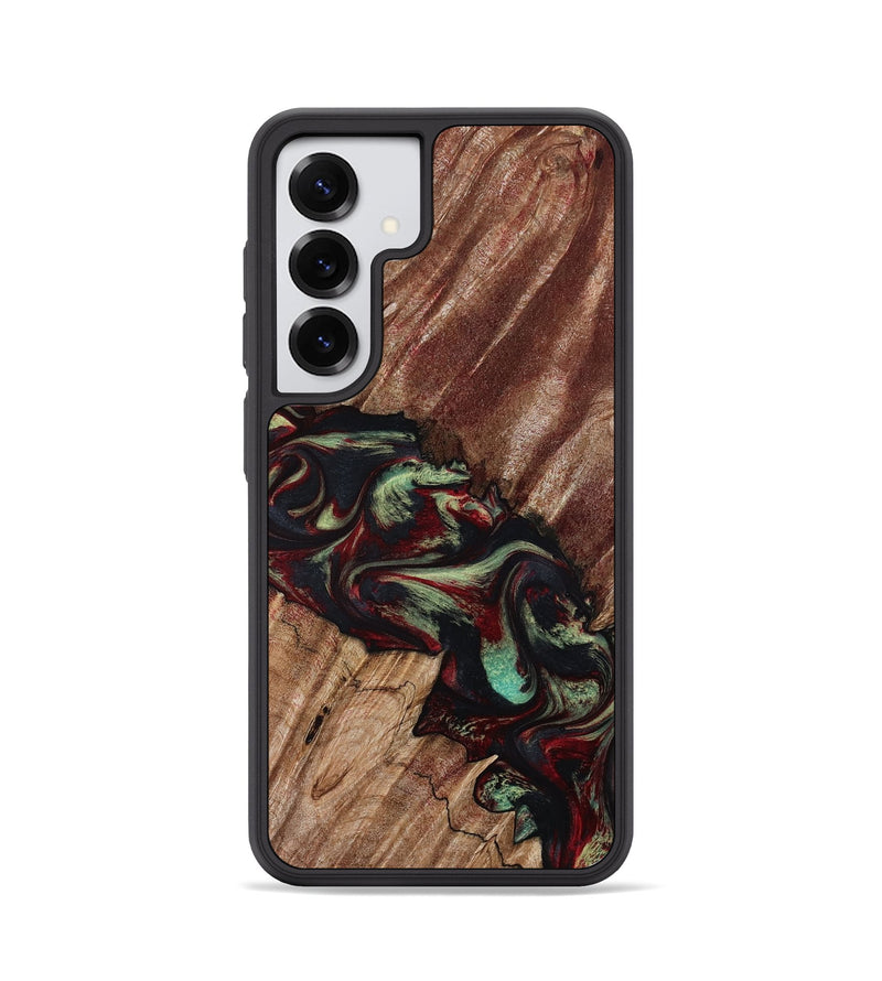 Galaxy S25 Wood Phone Case - Macy (Red, 809663)