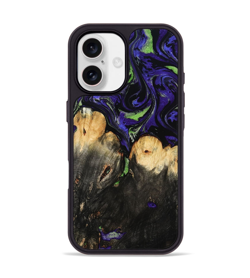 iPhone 17 Wood Phone Case - India (Purple, 809664)