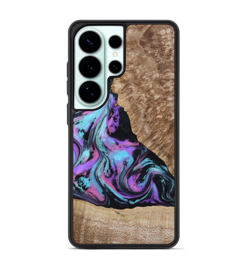 Galaxy S26 Ultra Wood Phone Case - Lon (Purple, 809666)
