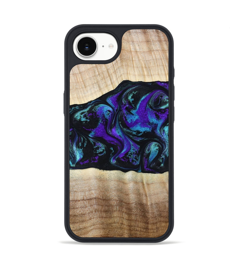 iPhone 16e Wood Phone Case - Monroe (Purple, 809672)