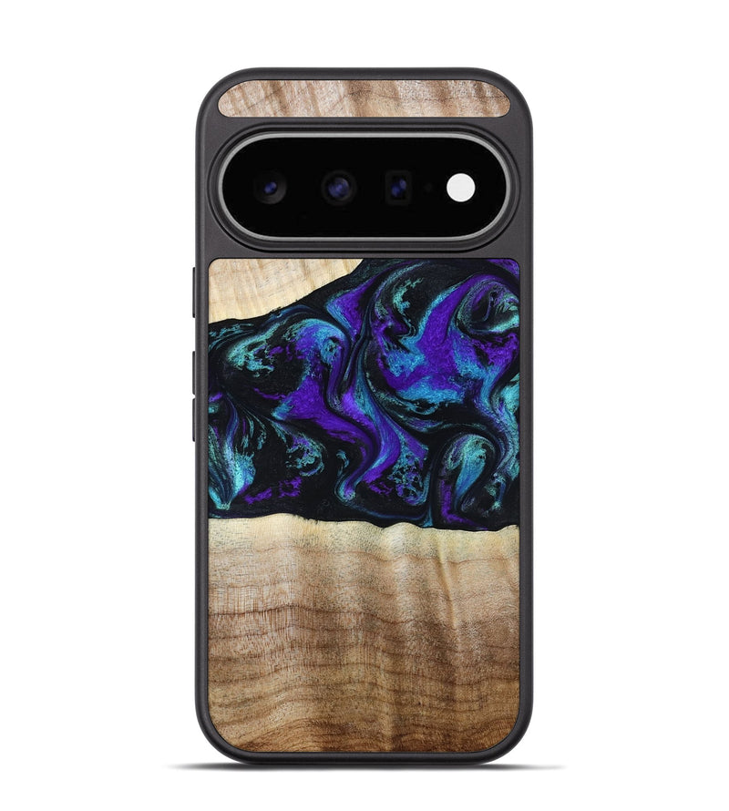 Pixel 11 Wood Phone Case - Monroe (Purple, 809672)
