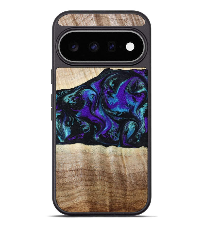 Pixel 11 Pro XL Wood Phone Case - Monroe (Purple, 809672)
