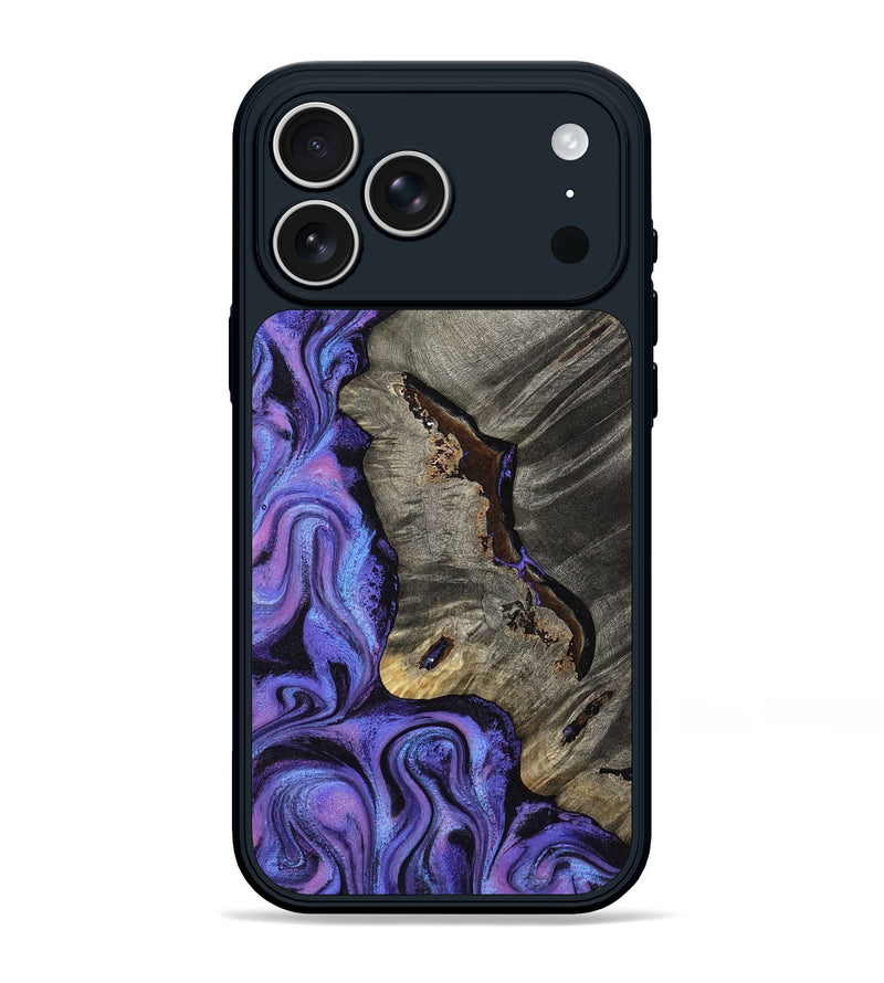 iPhone 17 Pro Max Wood Phone Case - Jayce (Purple, 809675)