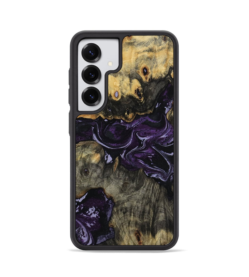 Galaxy S25 Wood Phone Case - Cindy (Purple, 809676)