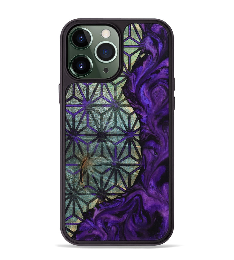 iPhone 13 Pro Max Wood Phone Case - Shad (Pattern, 809700)