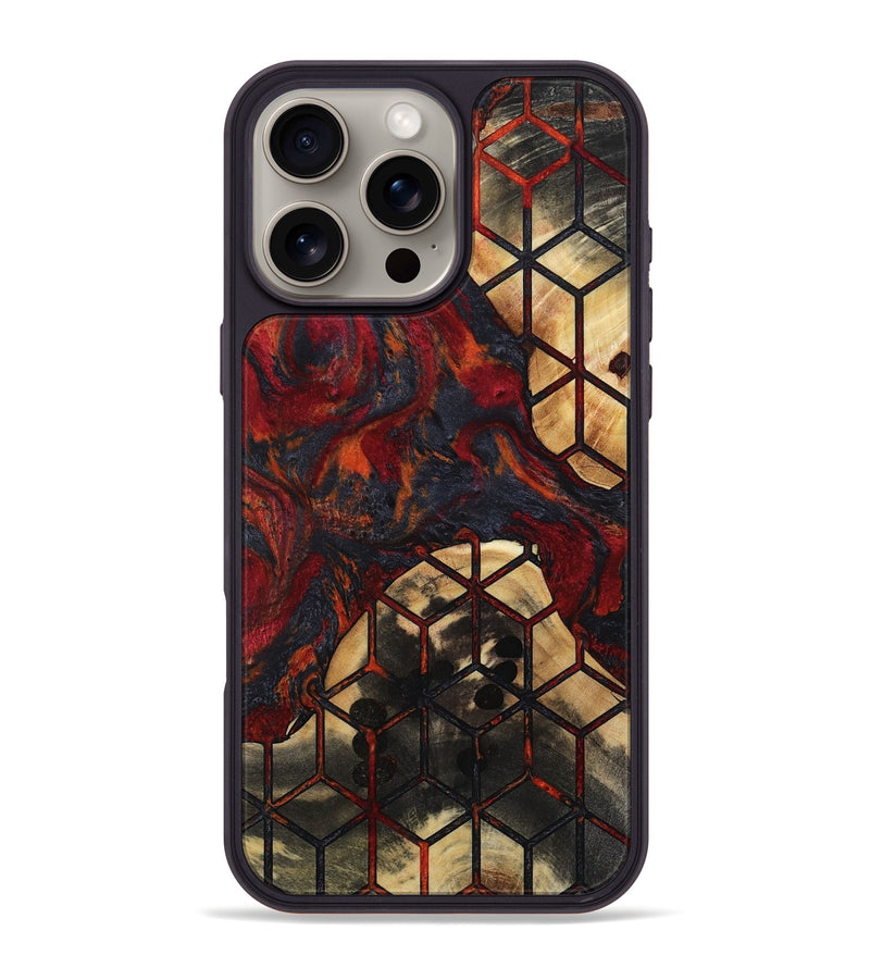 iPhone 16 Pro Max Wood Phone Case - Lester (Pattern, 809713)