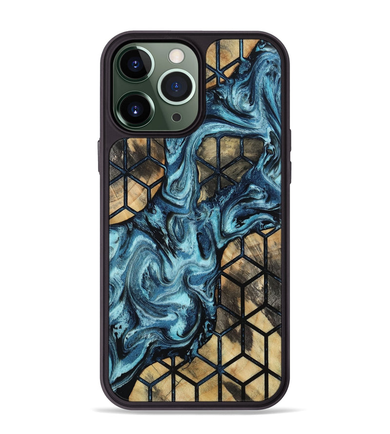 iPhone 13 Pro Max Wood Phone Case - Nevaeh (Pattern, 809739)