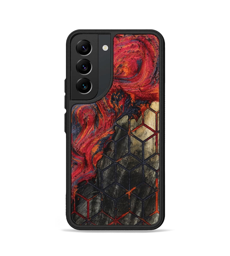Galaxy S22 Wood Phone Case - Garnett (Pattern, 809743)
