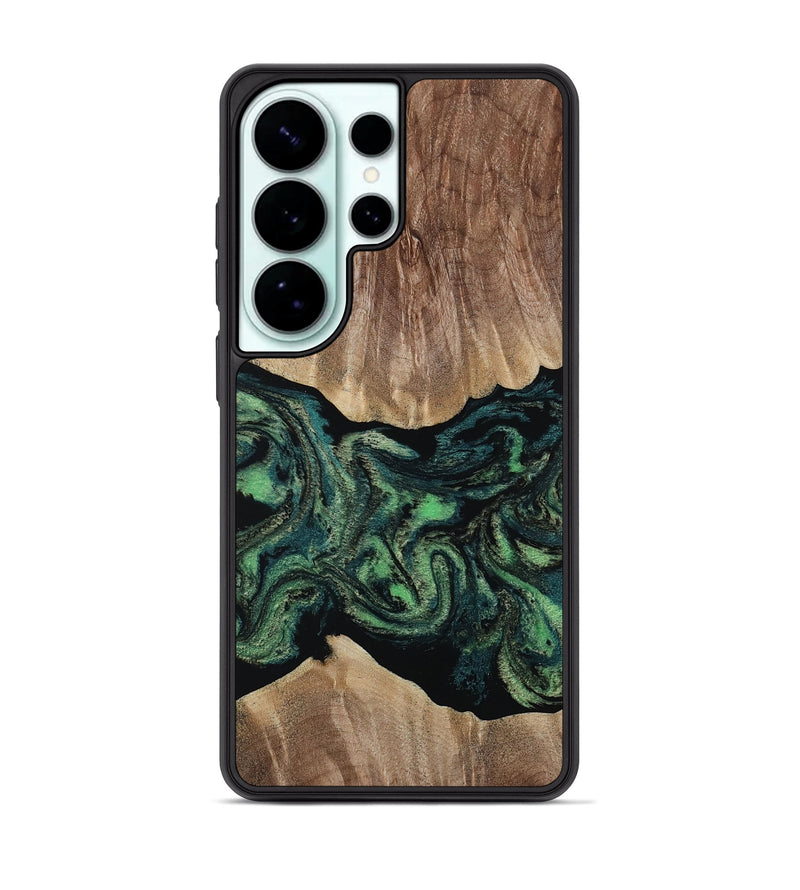 Galaxy S26 Ultra Wood Phone Case - Morris (Green, 809746)
