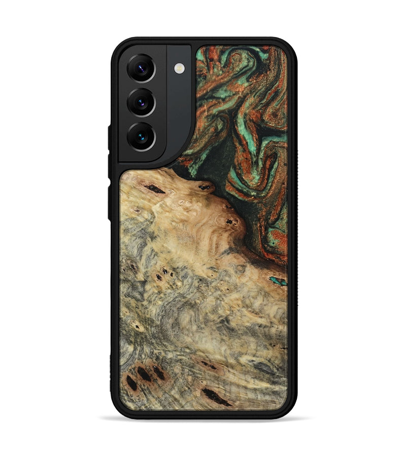 Galaxy S22 Plus Wood Phone Case - Erika (Green, 809748)