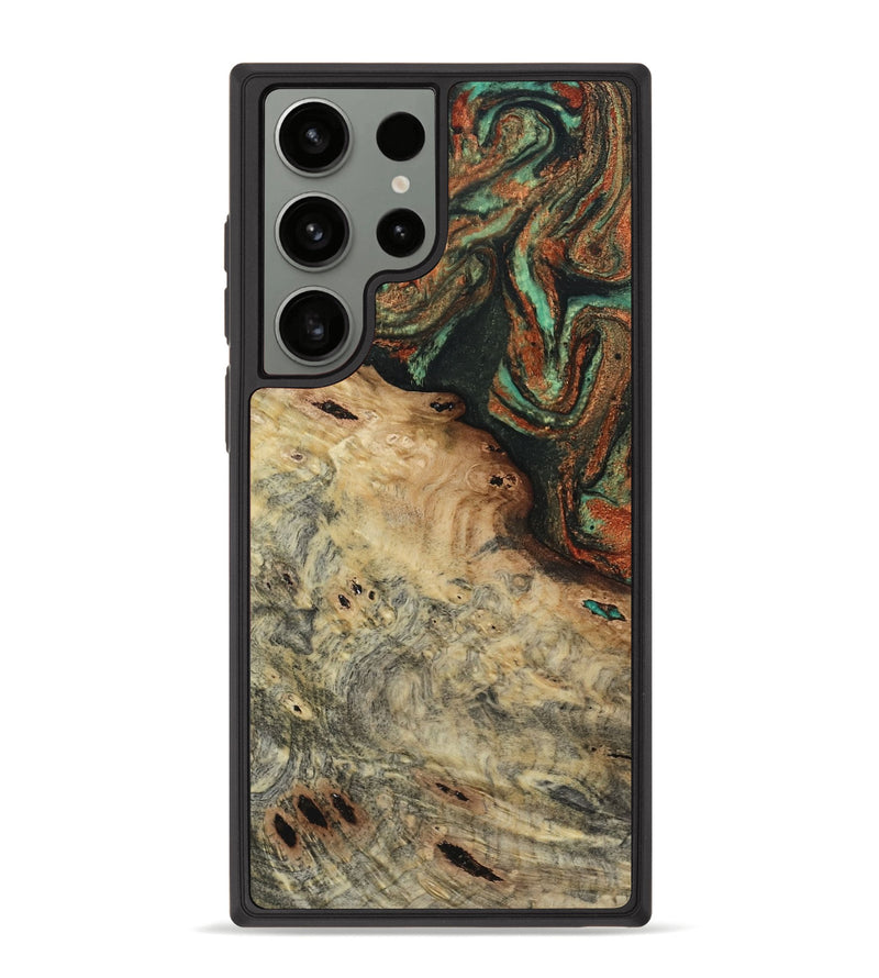 Galaxy S23 Ultra Wood Phone Case - Erika (Green, 809748)