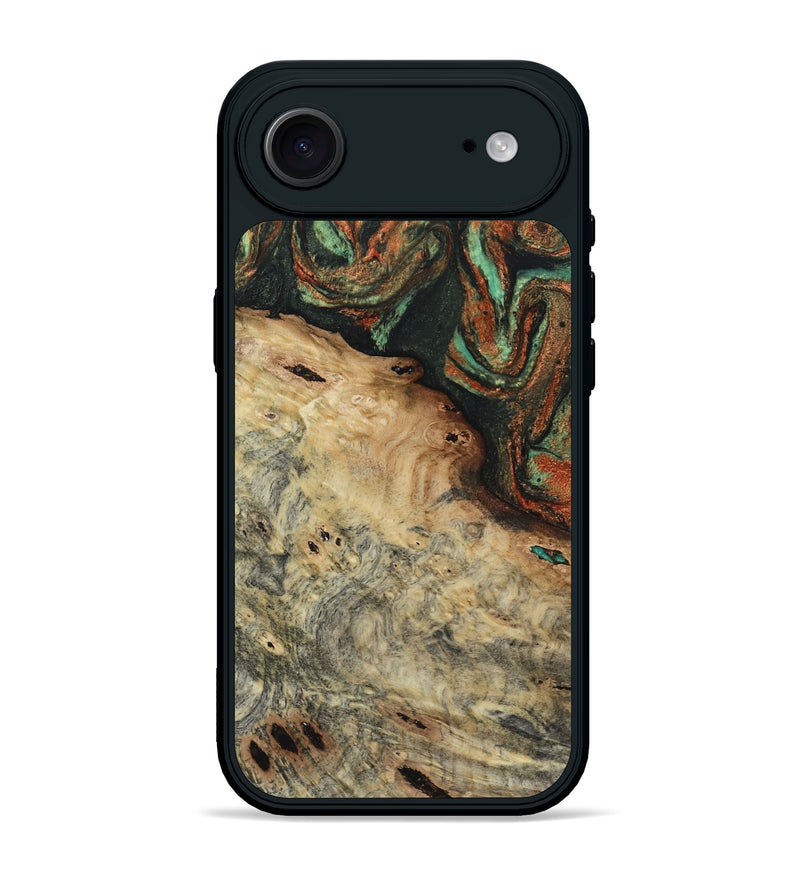 iPhone 17 Air Wood Phone Case - Erika (Green, 809748)