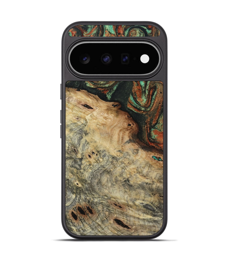 Pixel 11 Wood Phone Case - Erika (Green, 809748)