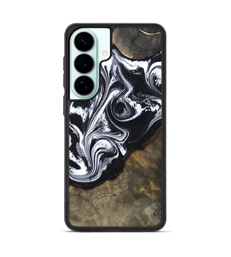 Galaxy S26 Plus Wood Phone Case - Azaria (Black & White, 809762)