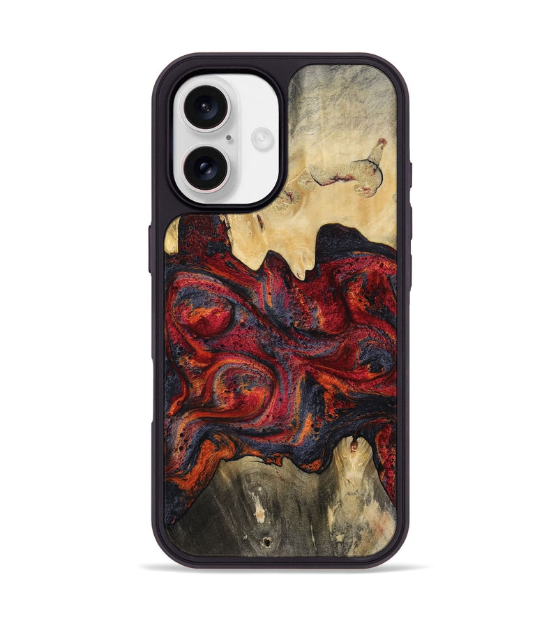 iPhone 17 Wood Phone Case - Tobe (Red, 809763)