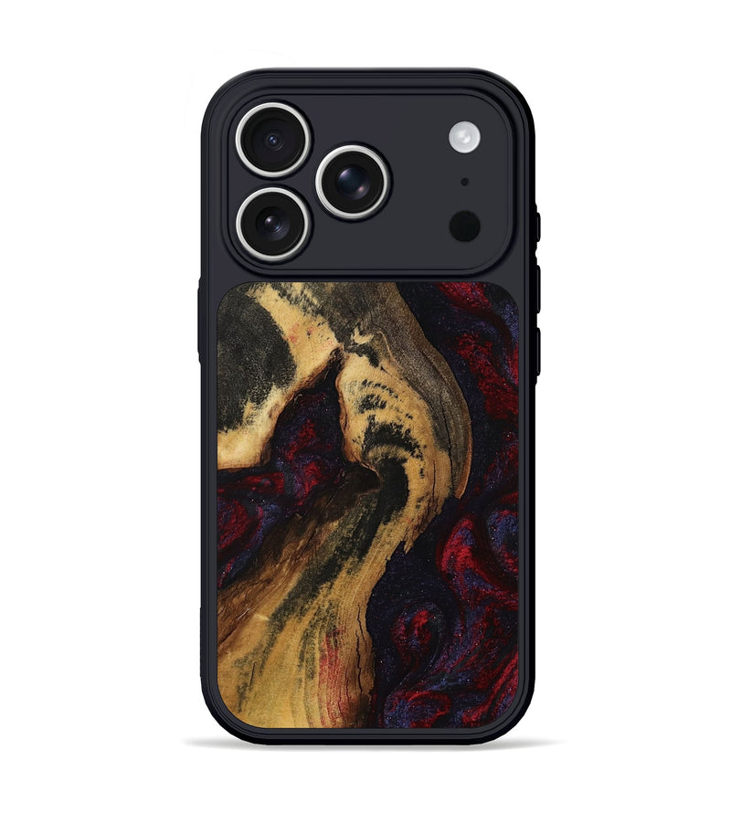 iPhone 17 Pro Wood Phone Case - Allan (Red, 809766)