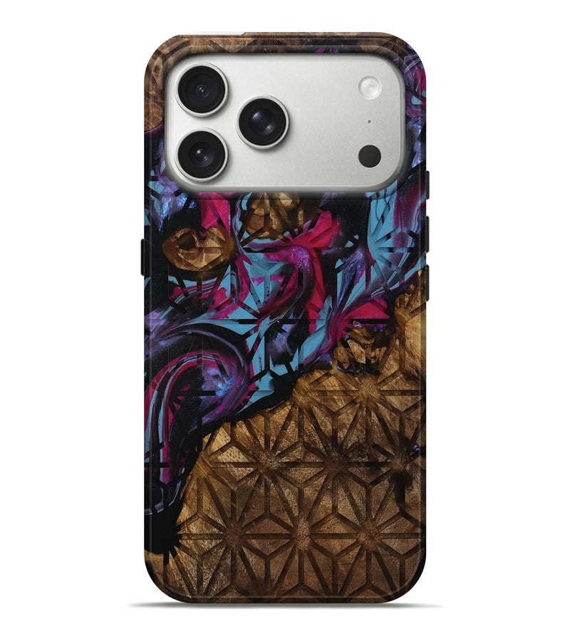 iPhone 17 Pro Max Wood Live Edge Phone Case - Esther (Pattern, 809771)