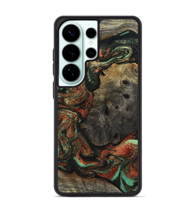 Galaxy S26 Ultra Wood Phone Case - Riya (Green, 809806)
