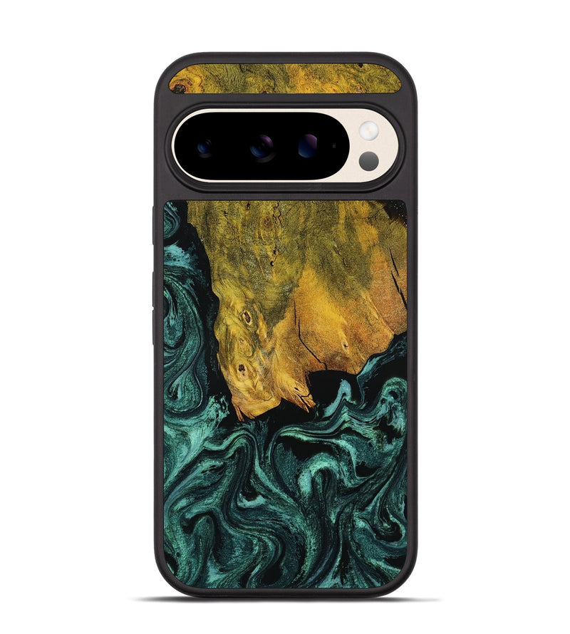 Pixel 10 Wood Phone Case - Alma (Green, 809810)