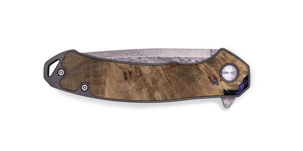 EDC Wood Pocket Knife - Hans (Purple, 809819)