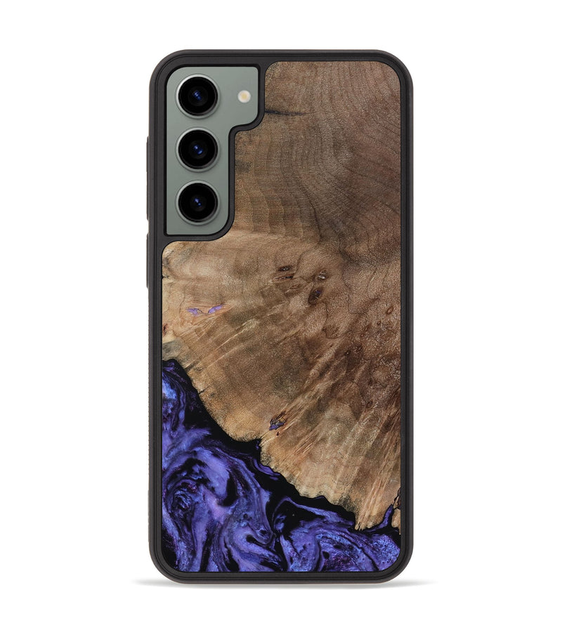 Galaxy S23 Plus Wood Phone Case - Hans (Purple, 809819)