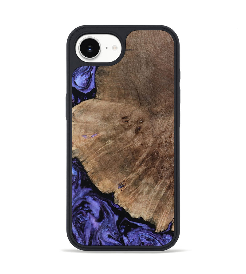 iPhone 16e Wood Phone Case - Hans (Purple, 809819)