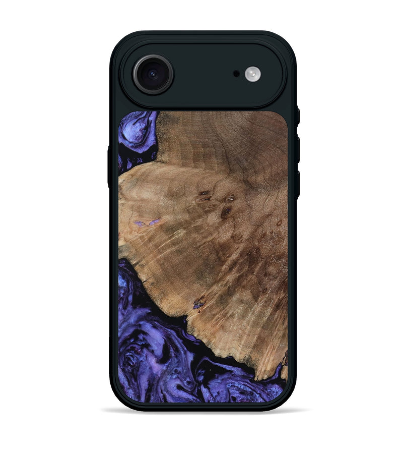 iPhone 17 Air Wood Phone Case - Hans (Purple, 809819)