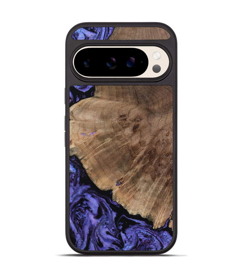 Pixel 10 Pro Wood Phone Case - Hans (Purple, 809819)