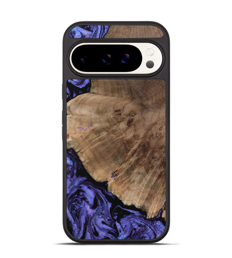 Pixel 9 Pro Wood Phone Case - Hans (Purple, 809819)
