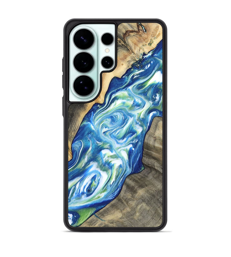 Galaxy S26 Ultra Wood Phone Case - Draven (Blue, 809826)