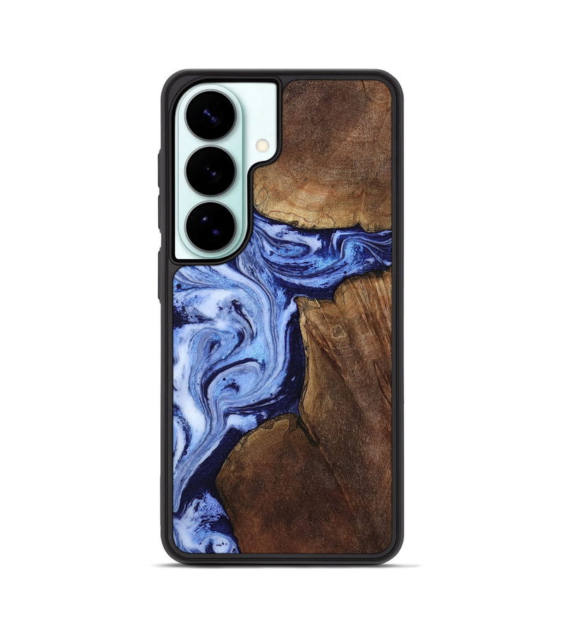 Galaxy S26 Wood Phone Case - Kellie (Blue, 809828)