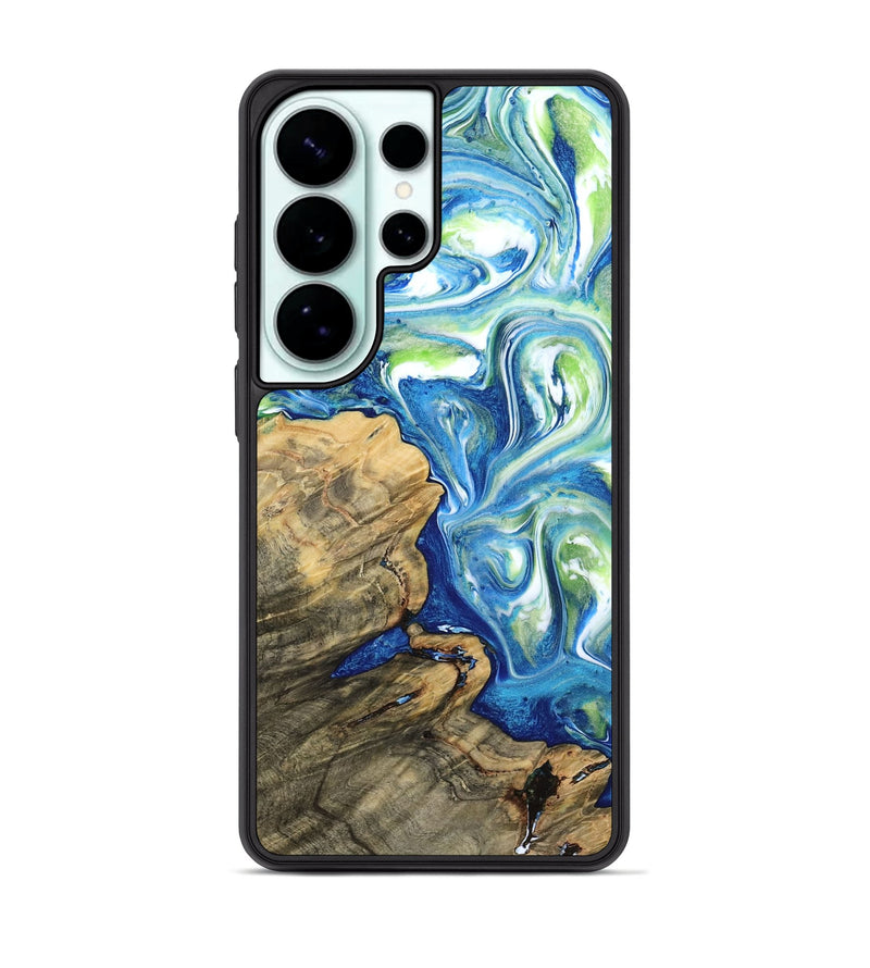 Galaxy S26 Ultra Wood Phone Case - Deloris (Blue, 809840)