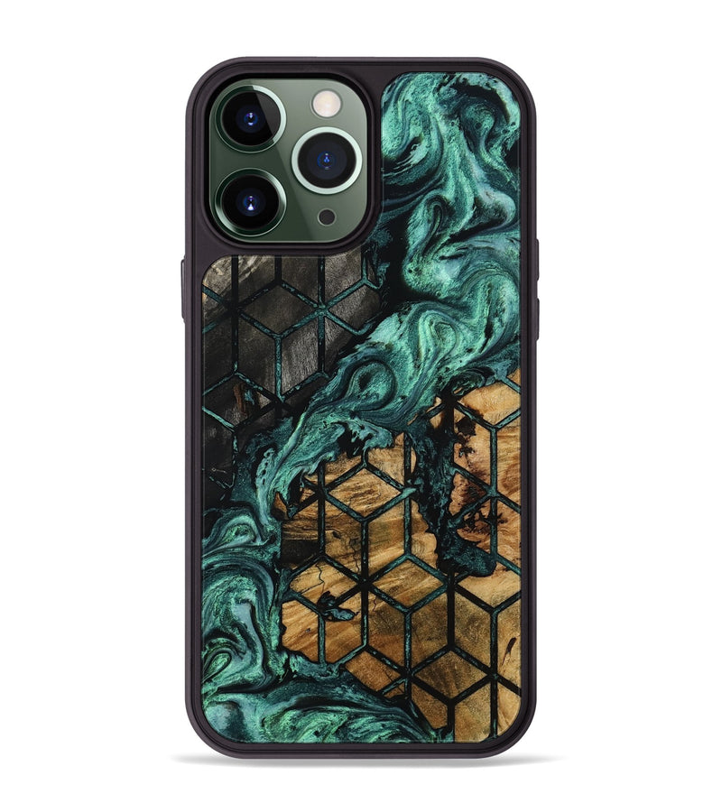 iPhone 13 Pro Max Wood Phone Case - Valorie (Pattern, 809884)
