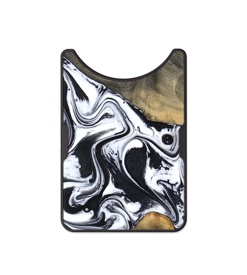 Alloy Wood Wallet - Lorrie (Black & White, 809894)
