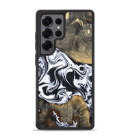 Galaxy S25 Ultra Wood Phone Case - Lorrie (Black & White, 809894)