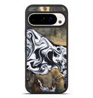 Pixel 10 Pro XL Wood Phone Case - Lorrie (Black & White, 809894)