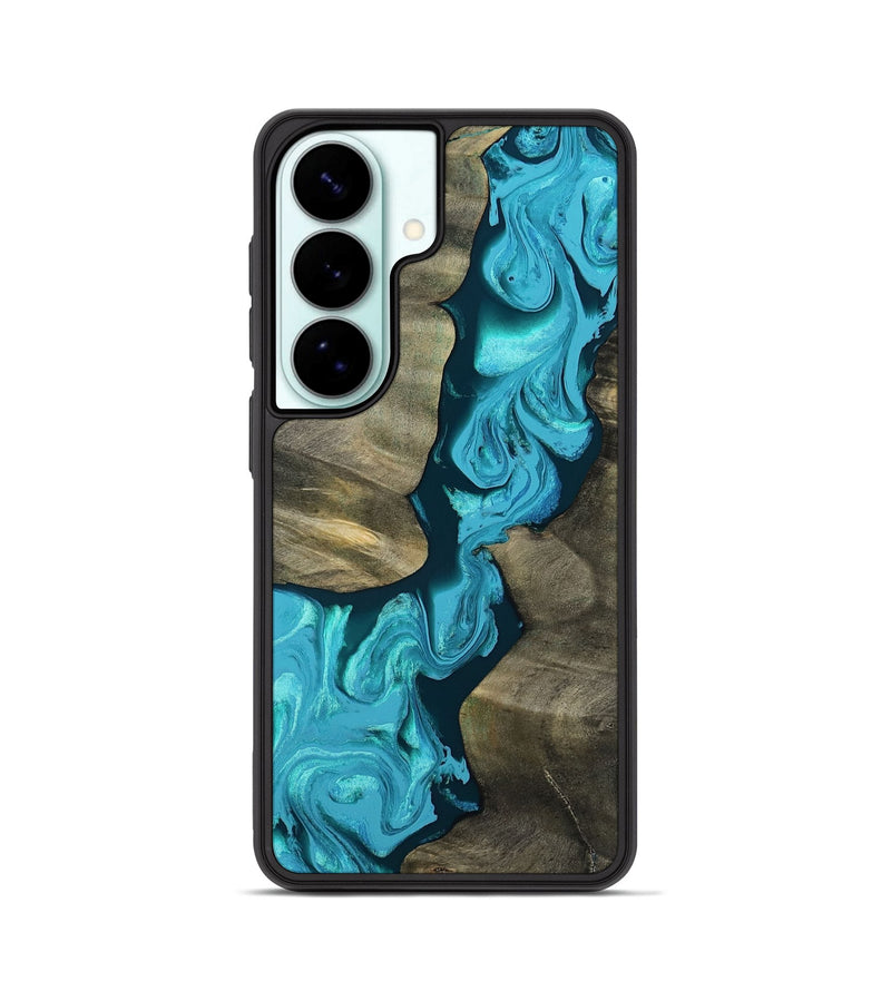 Galaxy S26 Wood Phone Case - Roman (Blue, 809933)