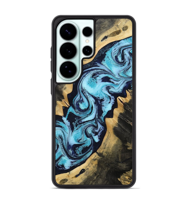 Galaxy S26 Ultra Wood Phone Case - Yamilet (Blue, 809935)