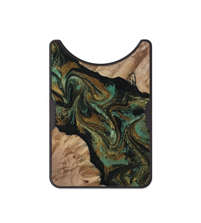 Alloy Wood Wallet - Karla (Green, 809940)