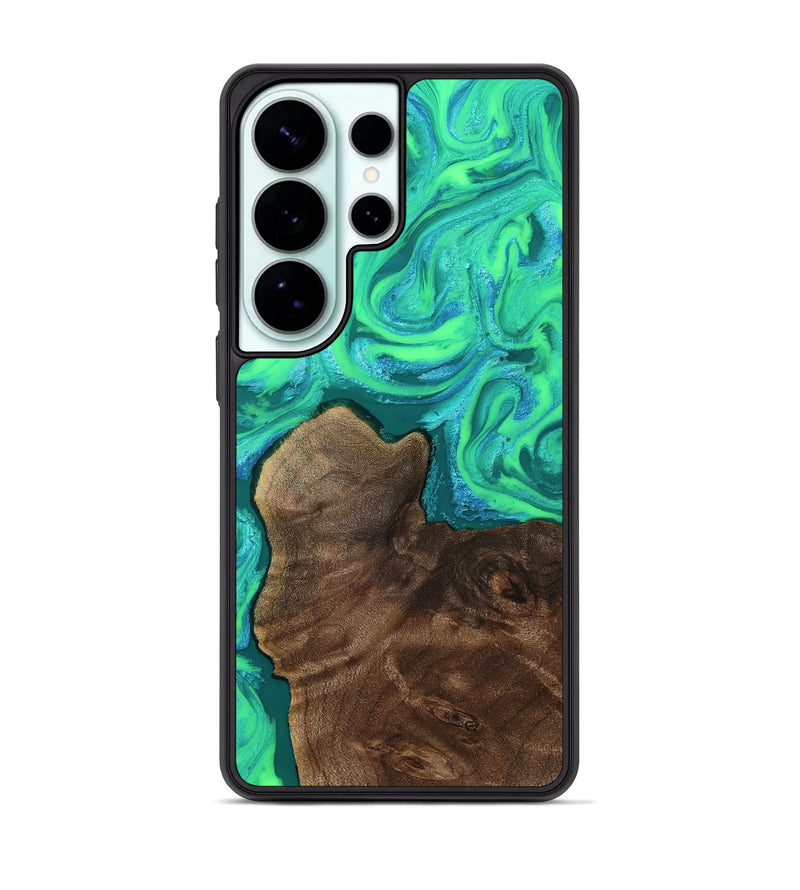 Galaxy S26 Ultra Wood Phone Case - Gustave (Green, 809941)