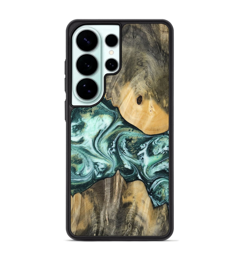 Galaxy S26 Ultra Wood Phone Case - Nia (Green, 809942)