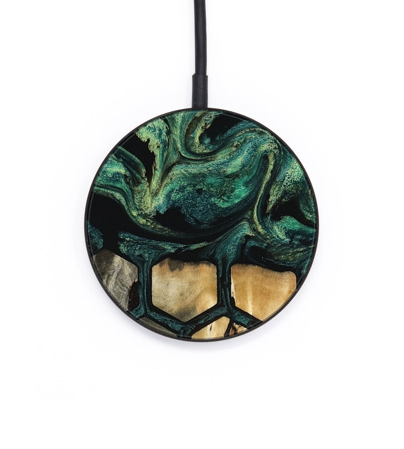 Circle Wood Wireless Charger - Jayme (Pattern, 809948)
