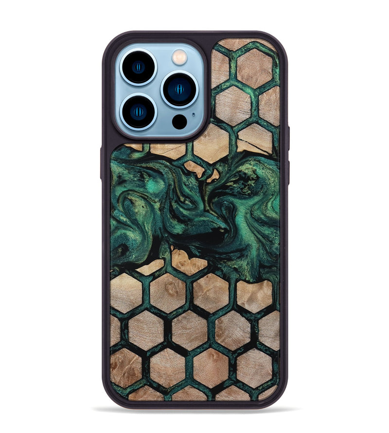 iPhone 14 Pro Max Wood Phone Case - Nikolai (Pattern, 809949)