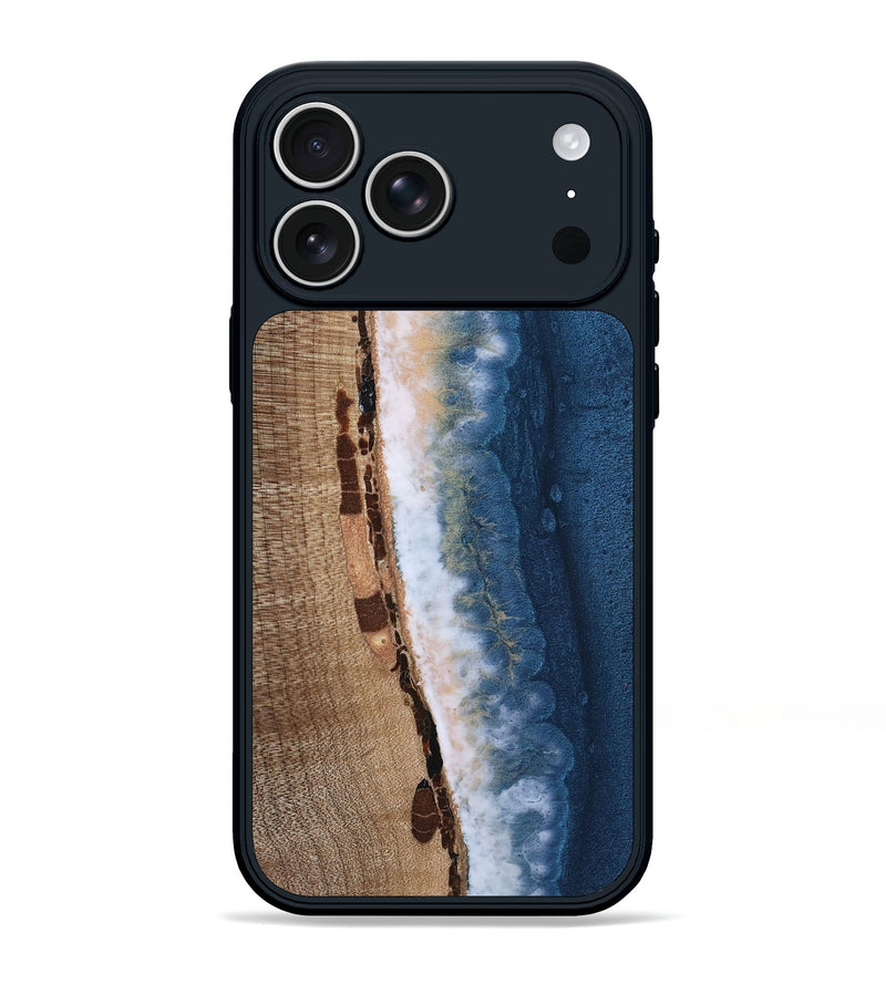 iPhone 17 Pro Max Wood Phone Case - Mira (Coastal, 809954)