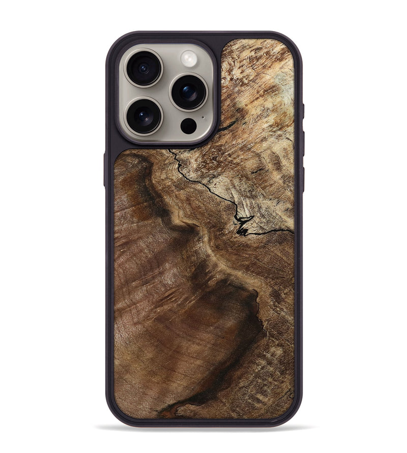 iPhone 15 Pro Max Wood Phone Case - Anika (Wood Burl, 809964)
