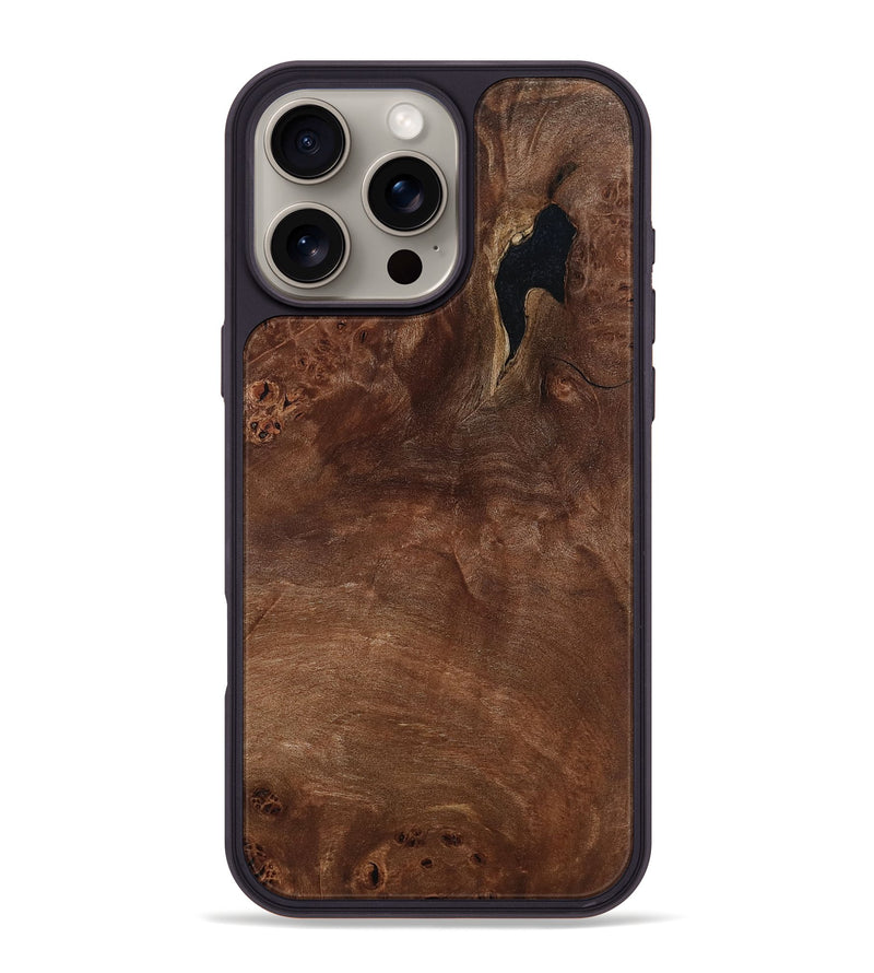 iPhone 16 Pro Max Wood Phone Case - Nina (Wood Burl, 809968)