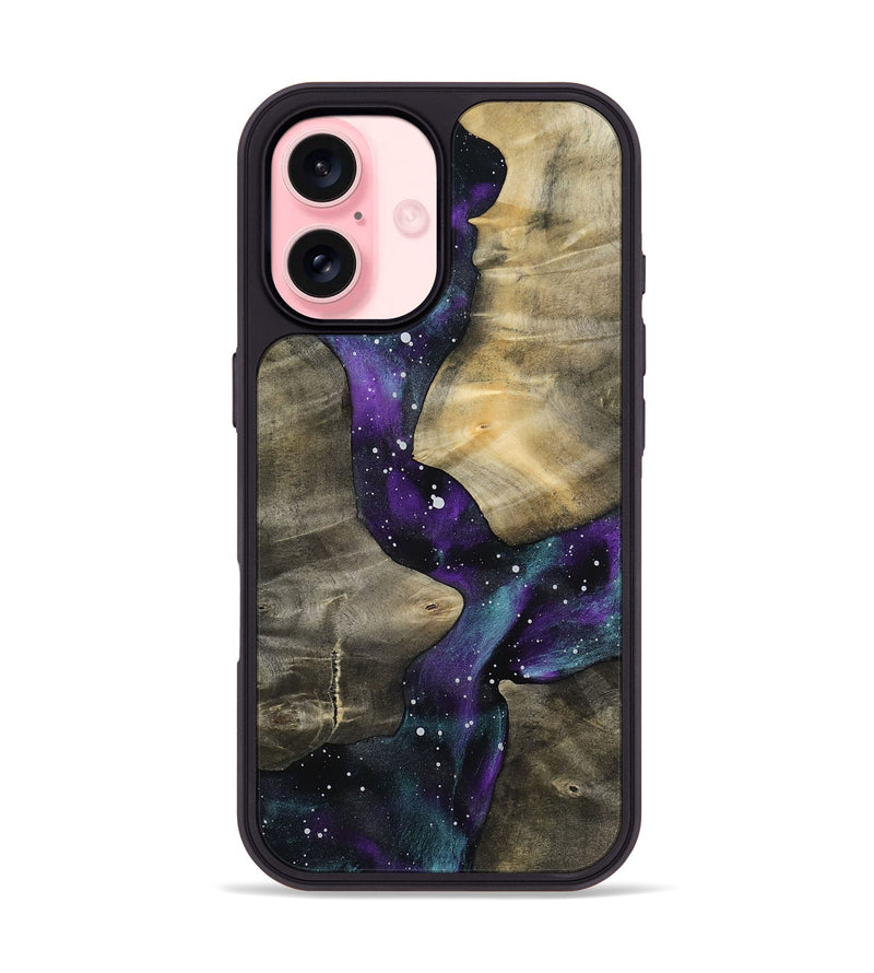 iPhone 16 Wood Phone Case - Warren (Cosmos, 809974)