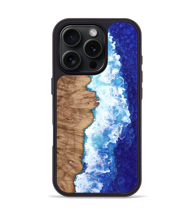 iPhone 16 Pro Wood Phone Case - Dianne (Coastal, 809989)