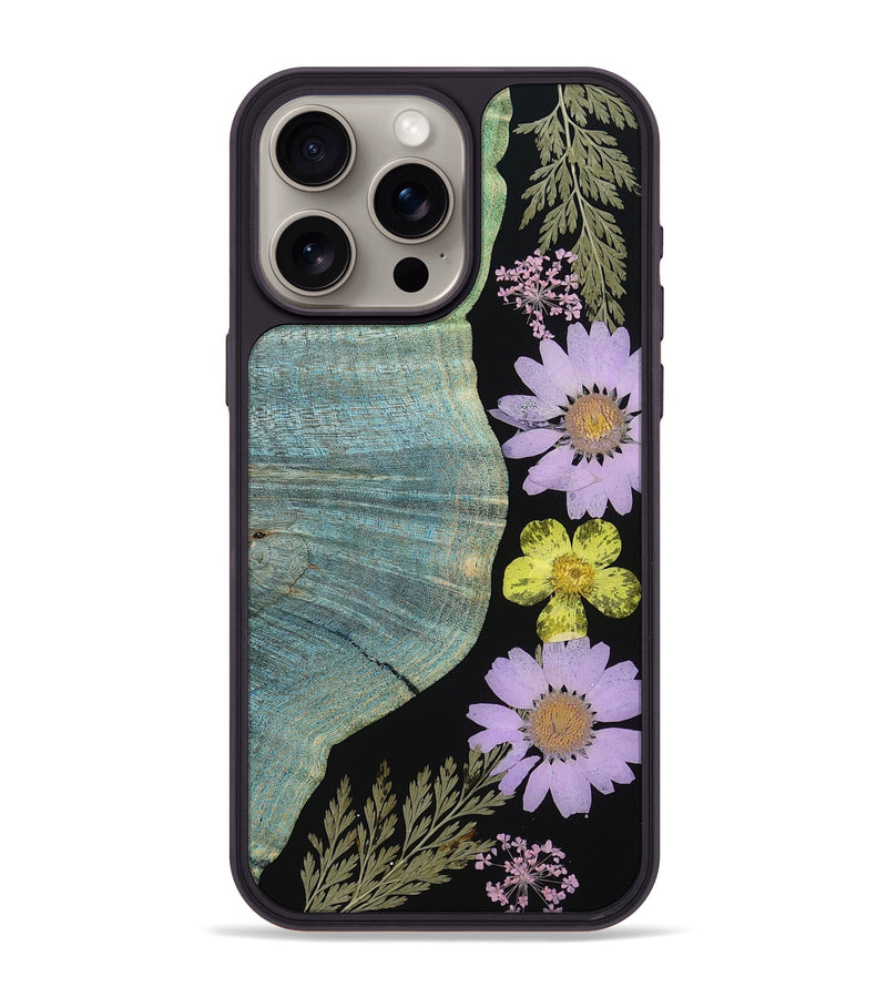 iPhone 15 Pro Max Wood Phone Case - Sanai (Bloom, 810005)